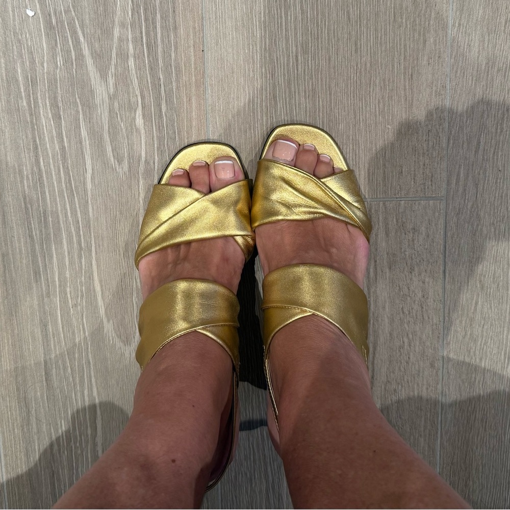 Gold Women's Sandals